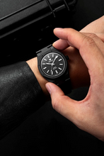 Nivada Grenchen 68004A77 F77 Black Ceramic Braided Dial Automatic