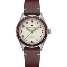 Hamilton H76265810 Khaki Aviation Pilot Pioneer 38mm Automatic Burgandy