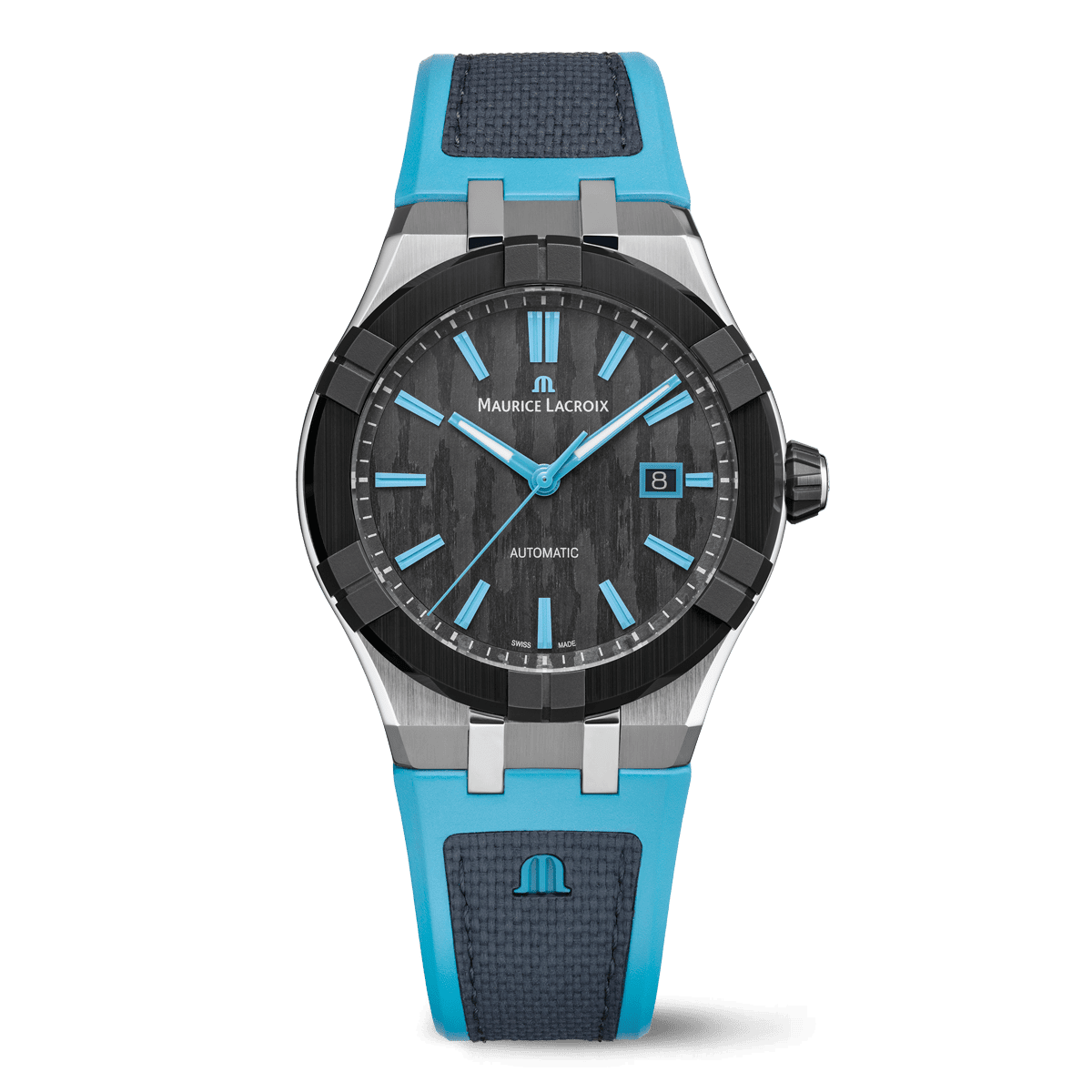 Maurice Lacroix AC6008-SSL40-331-4 Aikonic Automatic Technical Ceramic Blue 43mm