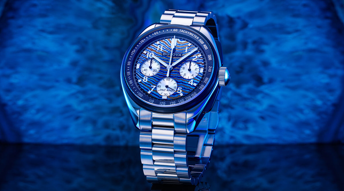 Bulova 98A329 Lunar Pilot Timascus x Thiago Rosinhole Limited Edition