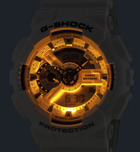 G-Shock GA110HDS-7A Summer Seas White and Blue Lume Dial Ana-Digi Resin