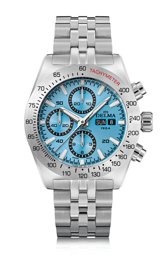Delma 41701.732.6.191 Montego Chronograph Ice Blue Dial Limited Edition