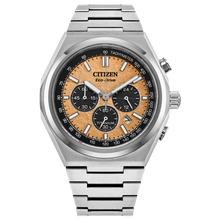 Citizen CA4610-85Z Zenshin Chrono Super Titanium Salmon Dial