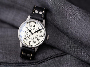 Laco 862177 Pilot Watch Original Graz 39 Handwinding Lume Dial