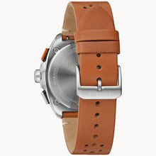 Bulova 98B427 Racer Chronograph Black Dial Orange Accents