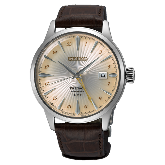 Seiko Presage SSK041 Acacia Cocktail Time GMT Automatic