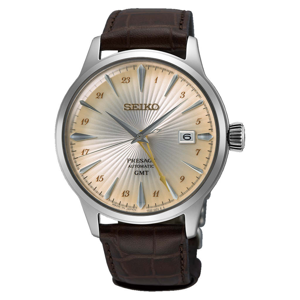 Seiko Presage SSK041 Acacia Cocktail Time GMT Automatic