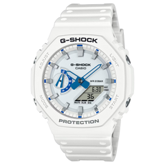 G-Shock GA2100HDS-7A Summer Seas White and Blue Ana-Digi Resin