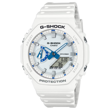 G-Shock GA2100HDS-7A Summer Seas White and Blue Ana-Digi Resin