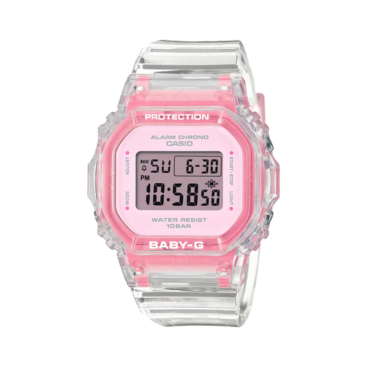 G-Shock BGD565SJ-7 Baby-G Digital Pink Playfully Translucent
