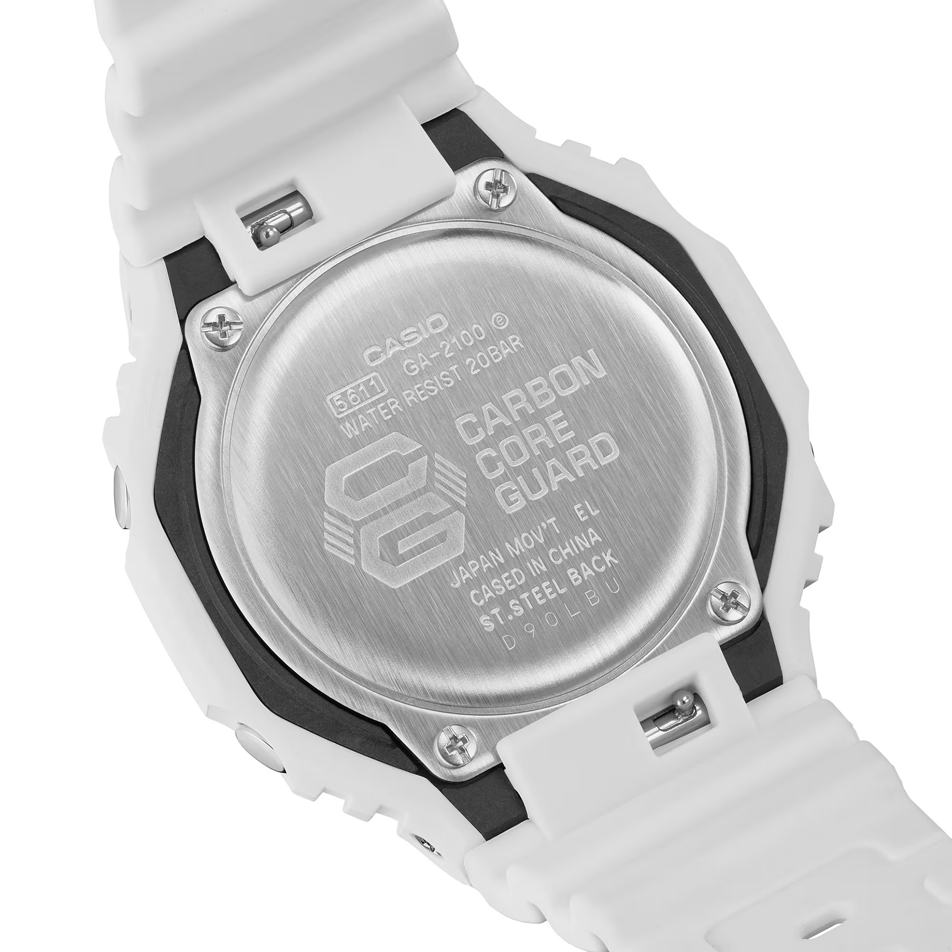 G-Shock GA2100-7A7 Tone-on-Tone White Casioak Ana-Digi – Arizona