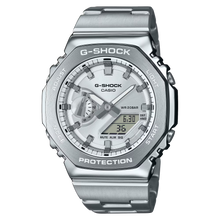 G-Shock GM2110D-7A G-STEEL 2100 Series Metal Silver Dial