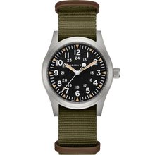 Hamilton H69529933 Khaki Field Mechanical 42mm Black Dial NATO