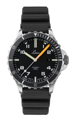 Laco 862106 Squad Watches Himalaya 42mm Automatic Black Dial on Rubber