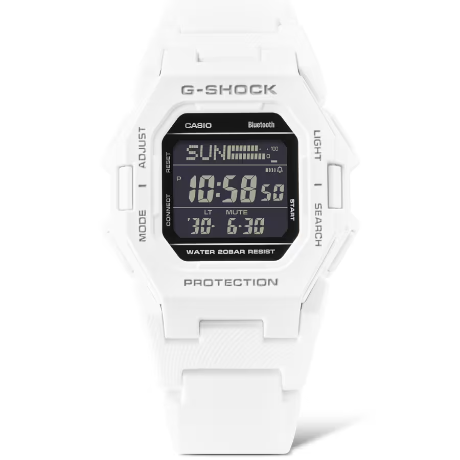 G-Shock GDB500-7 Digital Step Tracker Slim Compact White – Arizona