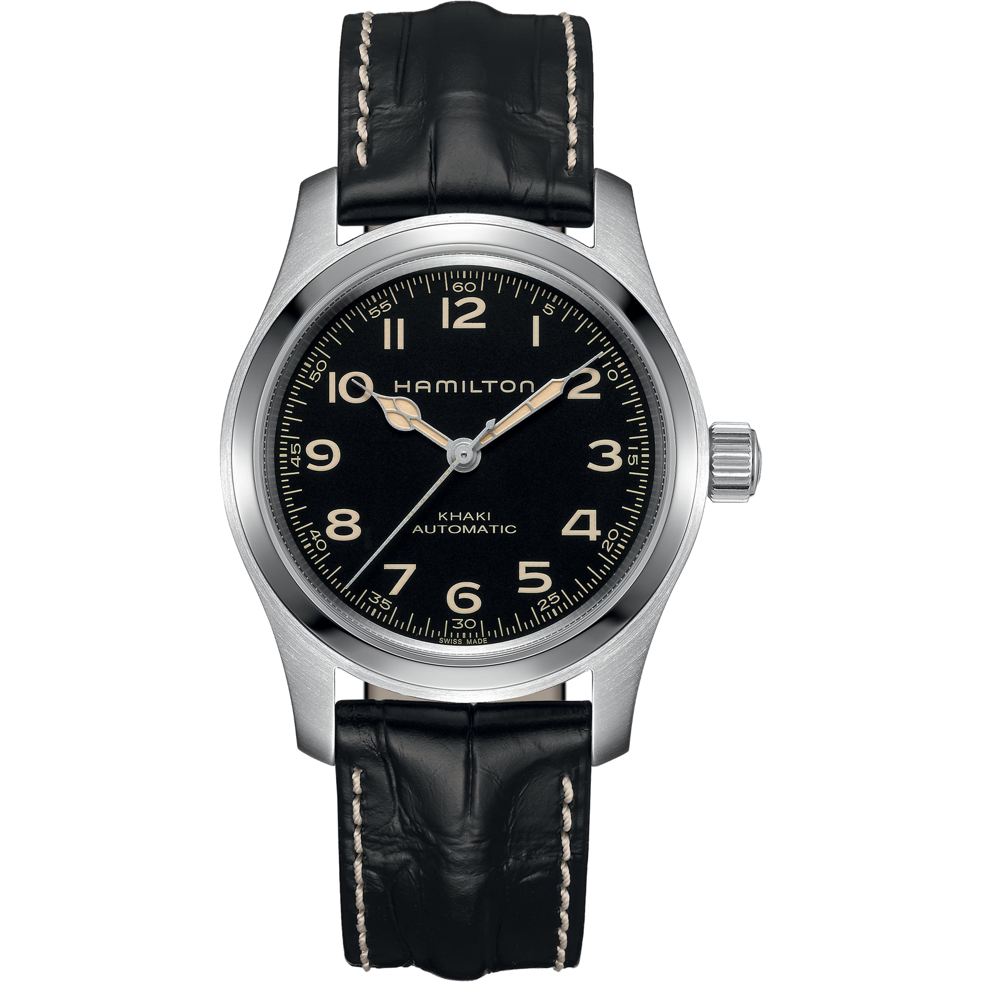 Hamilton H70605732 Khaki Field Murph Auto 42mm Bracelet Bundle