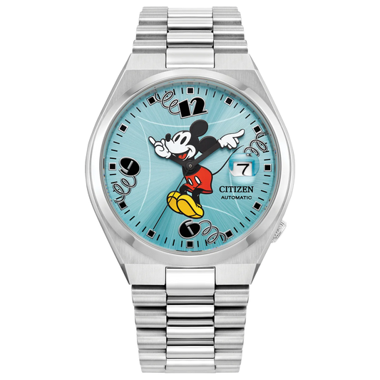 Citizen NJ0156-50L TSUYOSA Mickey Mouse Automatic Blue Dial