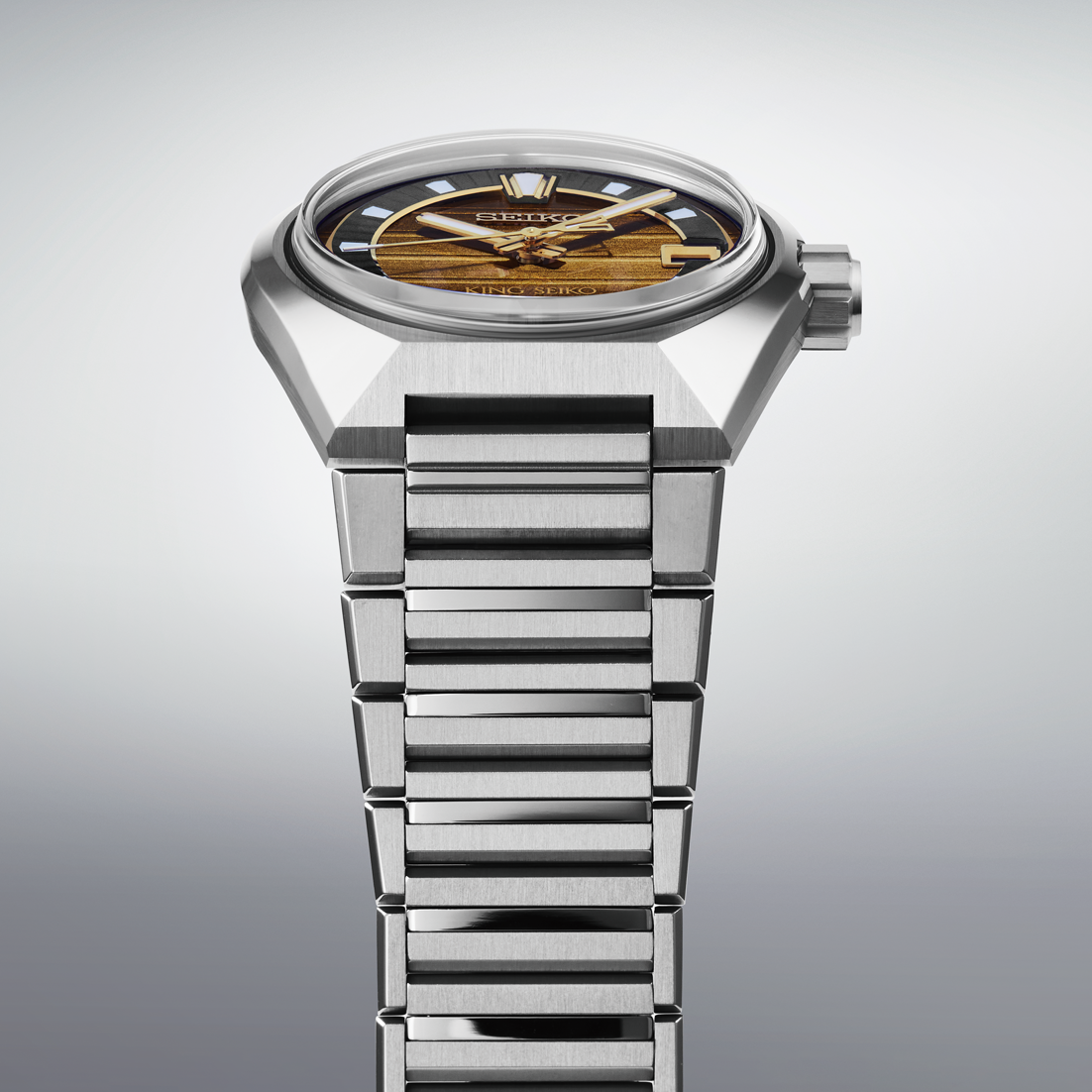 Seiko SLA089 King Seiko VANAC Tokyo Horizon Sunrise Golden Seiko SLA089 King Seiko VANAC Tokyo Horizon Sunrise Golden