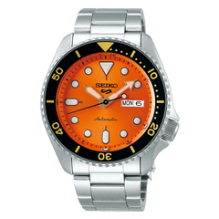 Seiko 5 Sports SRPD59 SKX Series Orange Dial Automatic // Pre-Owned