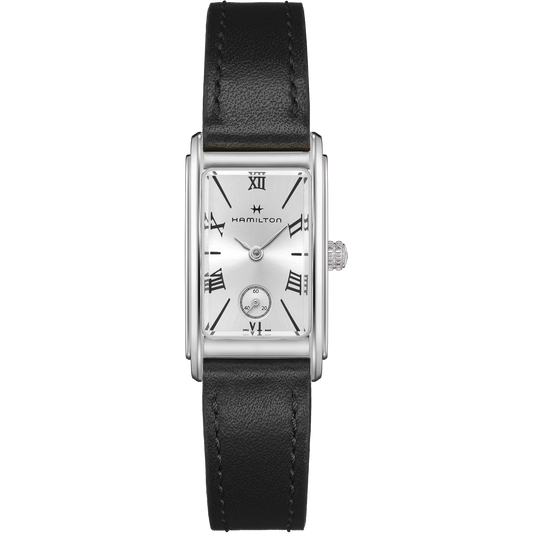 Hamilton H11221750 American Classic Ardmore Quartz Ladies Silver Dial
