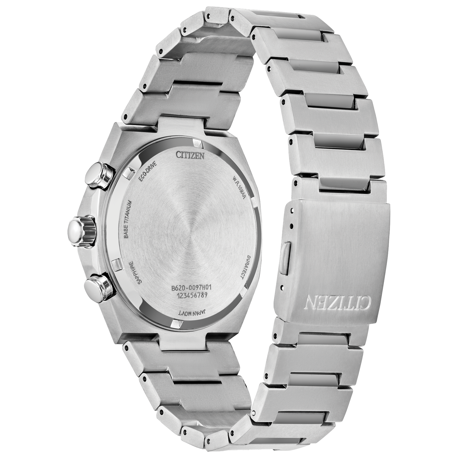 Citizen CA4610-85Z Zenshin Chrono Super Titanium Salmon Dial