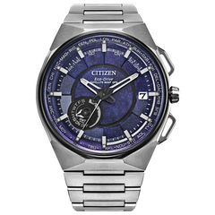 Citizen CC3097-52L Satellite Wave X GPS Super Titanium Blue Dial