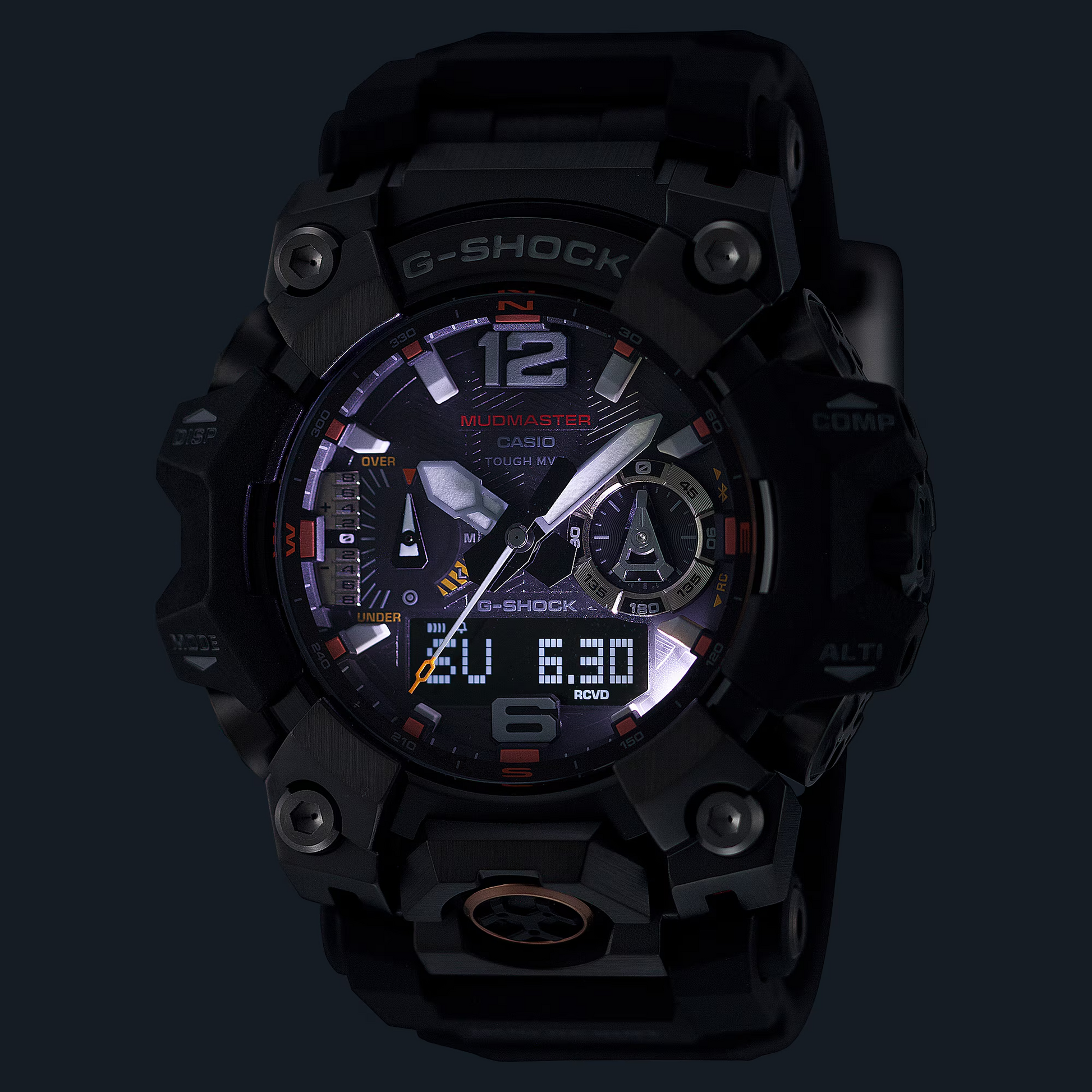 G-Shock GWGB1000EC-1A Master of G Land Mudmaster Emergency Colors