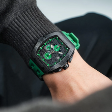 Tsar Bomba TB8211QII-11 Elemental Series Quartz Green Chronograph