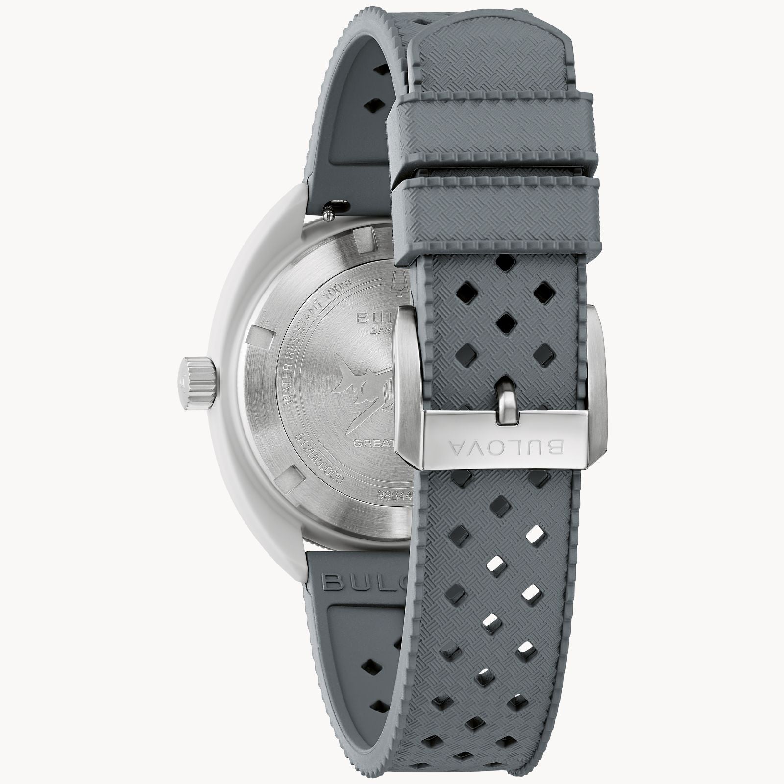 Bulova 98B449 Snorkel Great White Shark Hybrid Ceramic White Dial