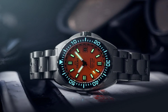 Delma 32701.750.6.151 Shell Star Titanium Orange Dial Automatic 500m