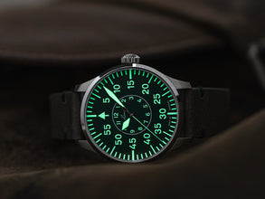 Laco 862179 Pilot Watches Aachen Grun 42 Limited Edition Type B