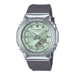 G-Shock GMS2110-3A Analog-Digital Metal Green Ladies