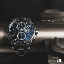Maurice Lacroix PT6038-SSL2H-430-C Pontos S Chronograph Blue 43mm // Pre-Owned