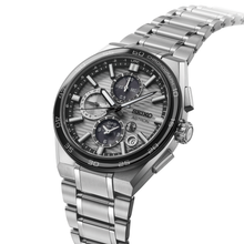 Seiko Astron SSH177 GPS Solar Dual Time Titanium Grey Dial