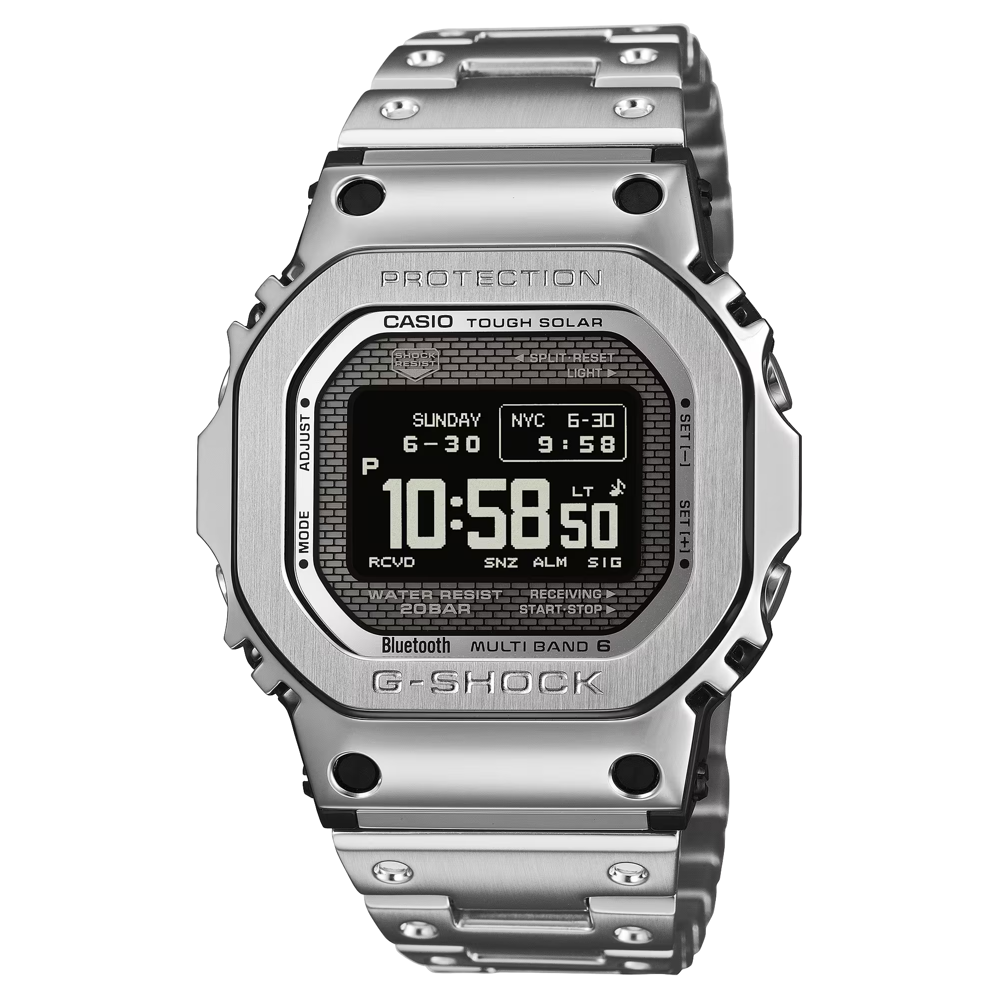 G-Shock GMWBZ5000D-1 Full Metal MIP Display Digital Yamagata Square