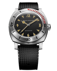 Nivada Grenchen 14200A01 Pacman Depthmaster 42mm Automatic Black Dial