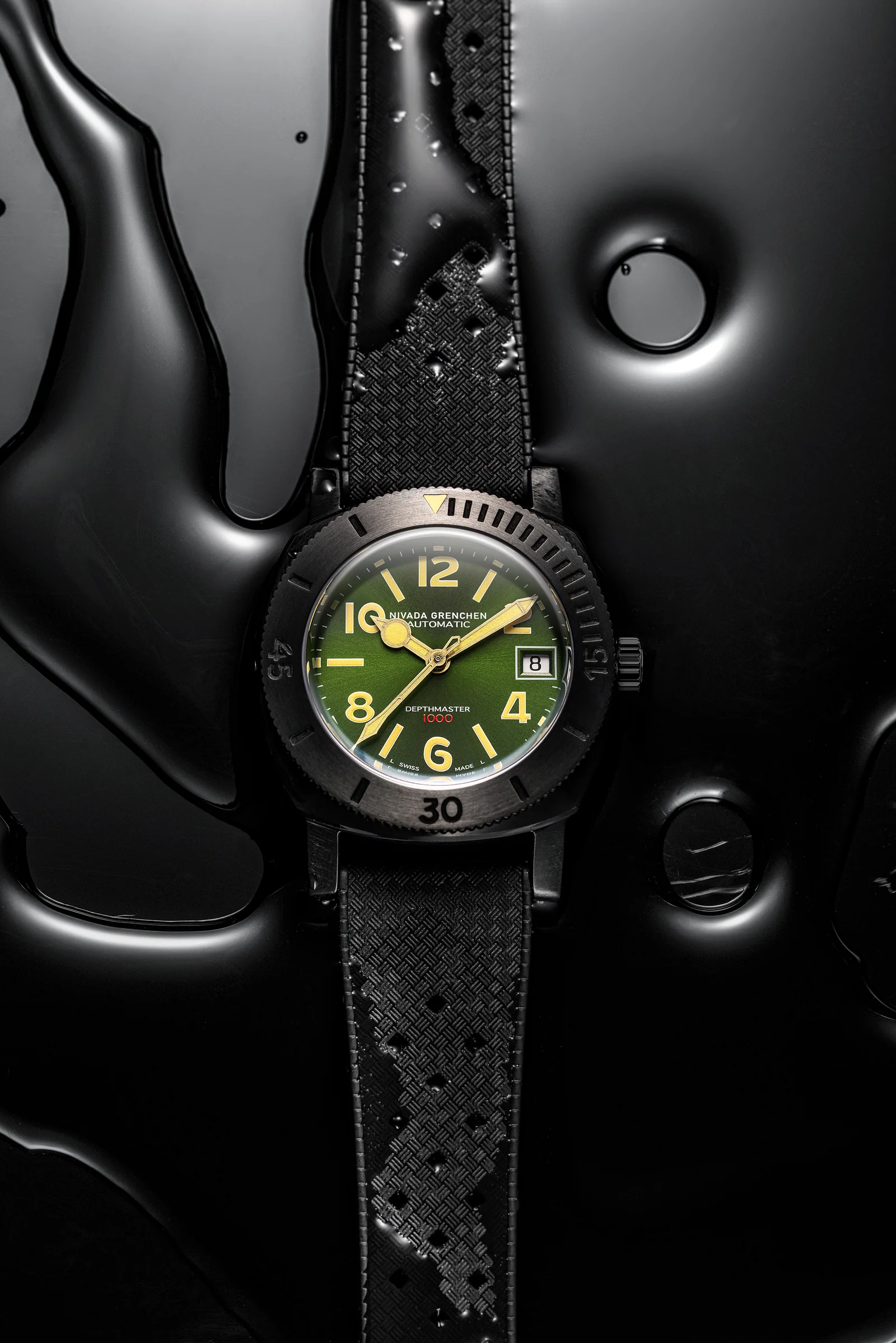 ±0 ヒーター DEEP GREEN Mido Ocean Star 200C 42.5mm Green Dial Men's Watch M0424303609100