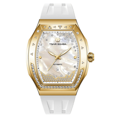 Tsar Bomba TB8233LG-03 Nucleus Femme Lumina Mother of Pearl White Yellow Gold