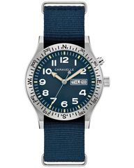 Bulova 43C126 Caravelle Field Light Up 38mm Blue