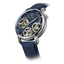 Accutron 26A215 Spaceview Evolution Forged Carbon Dial Electrostatic Blue