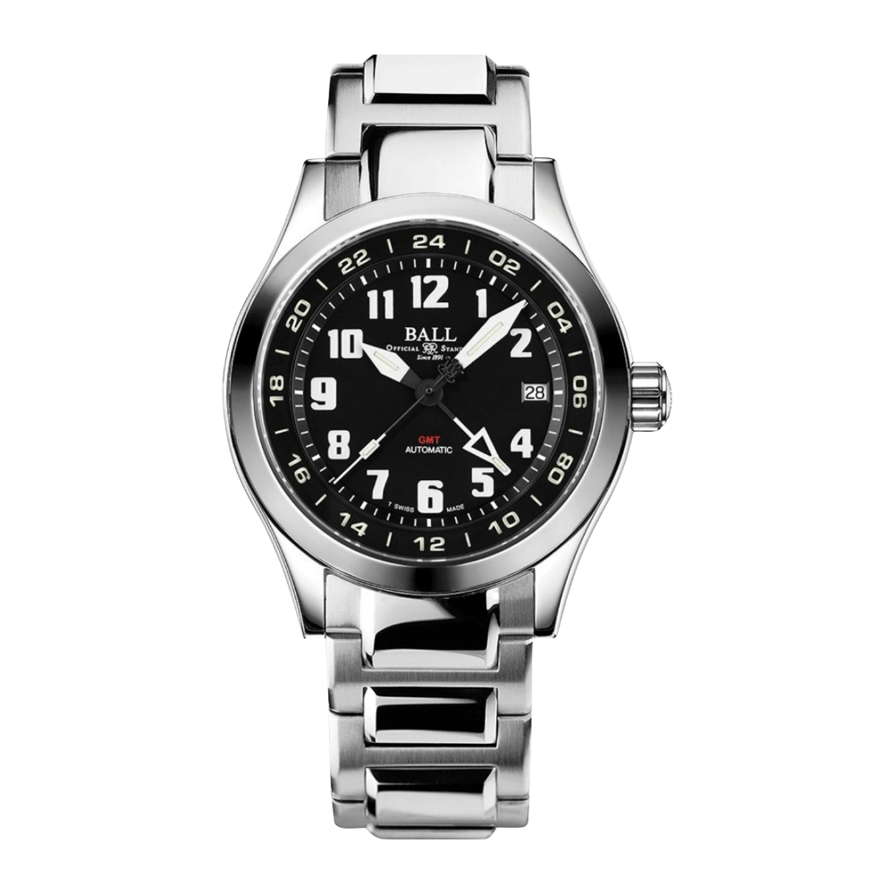 Ball GM1032C-S3-BK Engineer III GMT Black Dial – Arizona Ball GM1032C-S3-BK Engineer III GMT Black Dial – Arizona