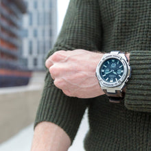 Casio G-Shock GSTS130L-1A G-STEEL Layer Guard Leather // Pre-Owned