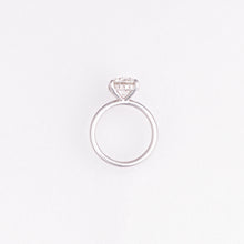 3.01 CT Round Lab-Grown Diamond Hidden Halo Engagement Ring