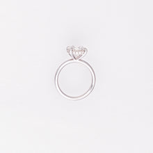 3.01 CT Round Lab-Grown Diamond Hidden Halo Engagement Ring