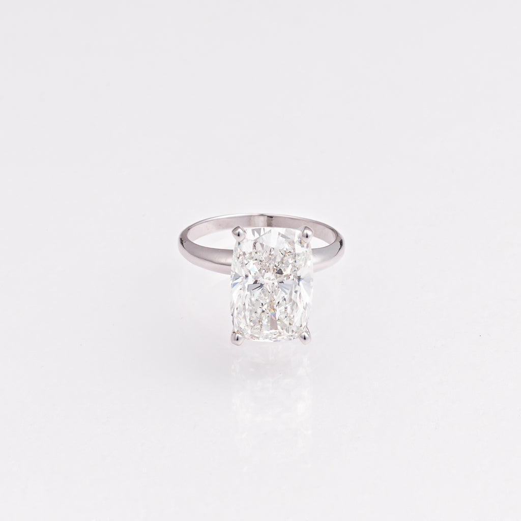 5.32 CT Cushion Brilliant Lab-Grown Diamond Engagement Ring
