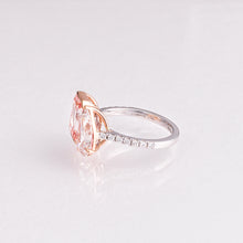 Toi et Moi Emerald and Pear Lab-Grown Diamond Engagement Ring in 14k White Gold with Pavé Band