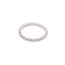 Round U-Setting Eternity Pave Band 1.09ct