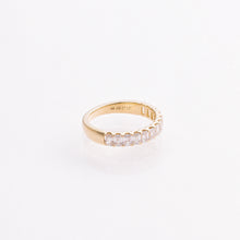 1.27 CT Emerald-Cut Lab-Grown Diamond Half Eternity Band