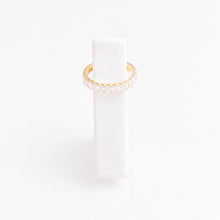 1.27 CT Emerald-Cut Lab-Grown Diamond Half Eternity Band