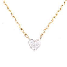 2.28ct Heart Lab-Grown Diamond Solitaire Pendant Necklace in 14k Yellow Gold